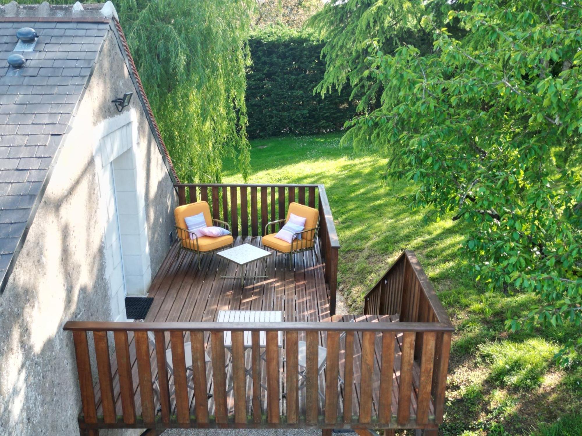 Sans Souci Bed And Breakfast Luxe Heated Pool And Restaurant Luzillé Zewnętrze zdjęcie
