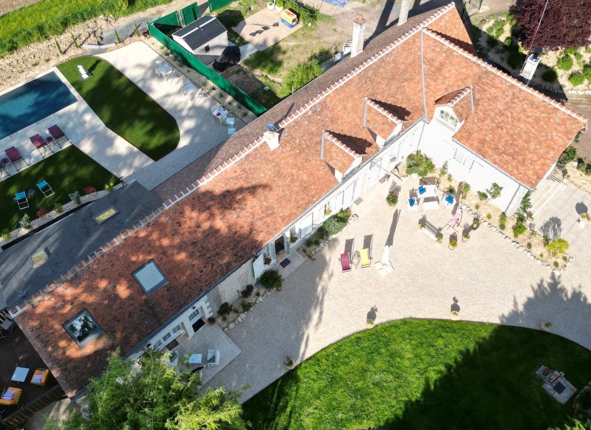 Sans Souci Bed And Breakfast Luxe Heated Pool And Restaurant Luzillé Zewnętrze zdjęcie